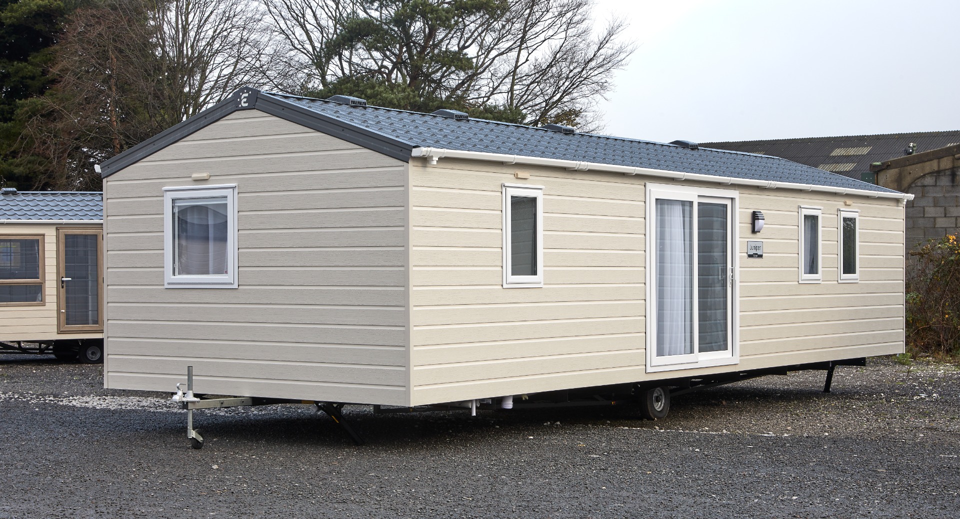 Mobile home nova Europa Juniper (clique para ver fotos e preços)