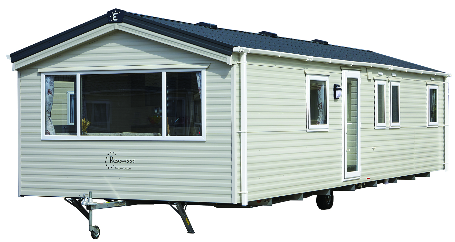 Mobile home nova Europa Rosewood (clique para ver fotos e preços)