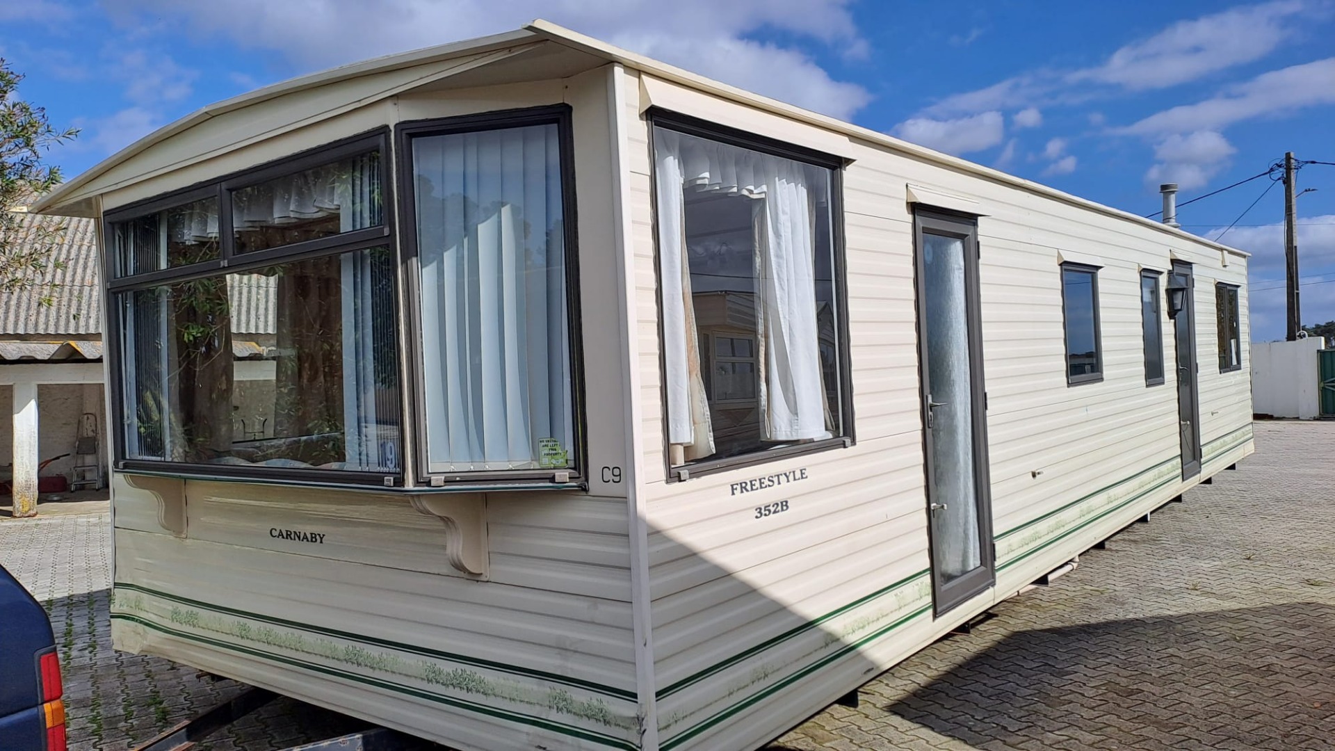 Mobile Home usada Carnaby Freestyle 35x12 T2 Preço: 18.000€ Transporte e IVA incluído (clique para fotos e informação)